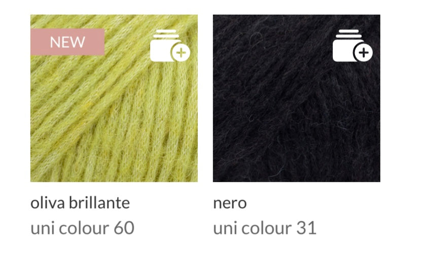 CROCHET KIT GRANNY SQUARE SWEATER - Includes PREMIUM yarn + PDF pattern - Easy level
