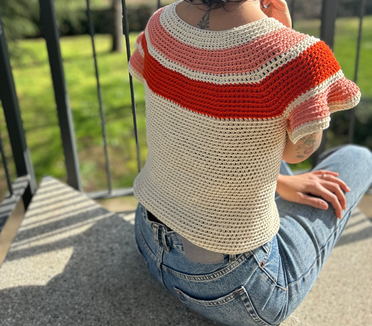 TOP ALMA CROCHET PATTERN - Modern Style