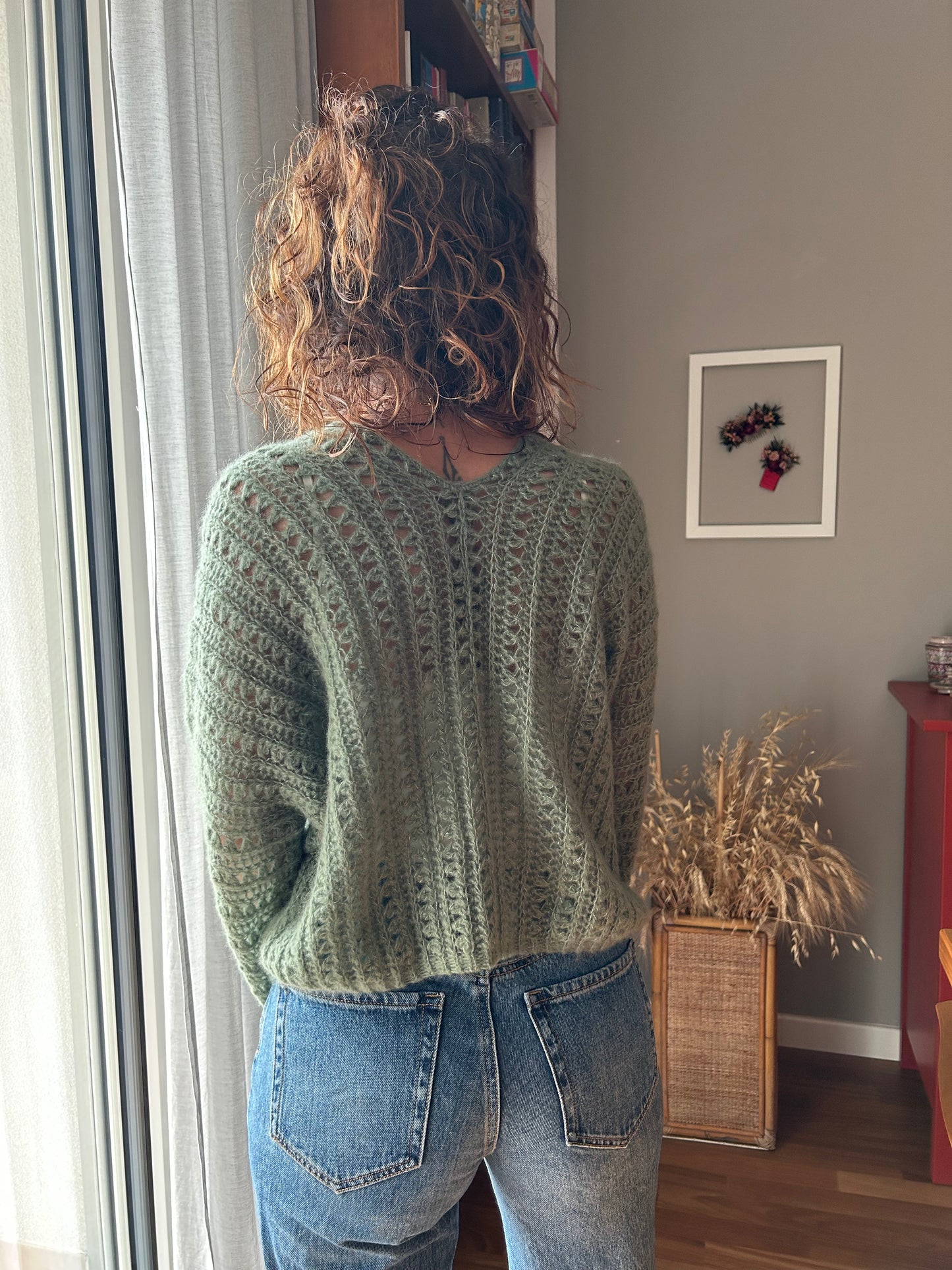 CROCHET DALILA SWEATER PATTERN- Elegant Crochet Pattern