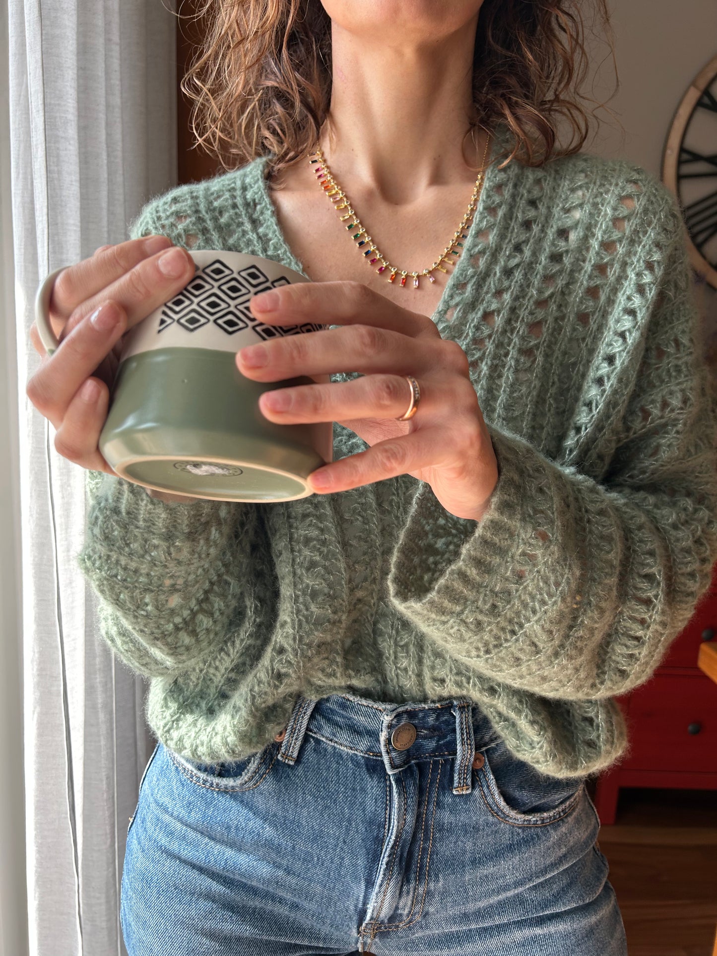 CROCHET DALILA SWEATER PATTERN- Elegant Crochet Pattern