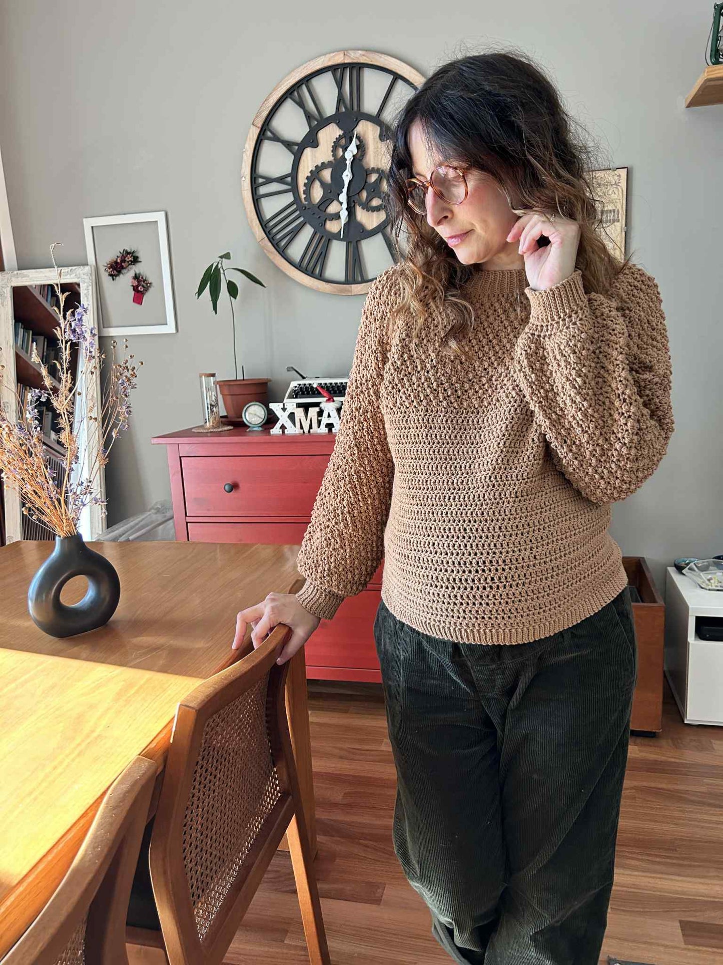CROCHET SWEATER PATTERN X MANINMAGLIA