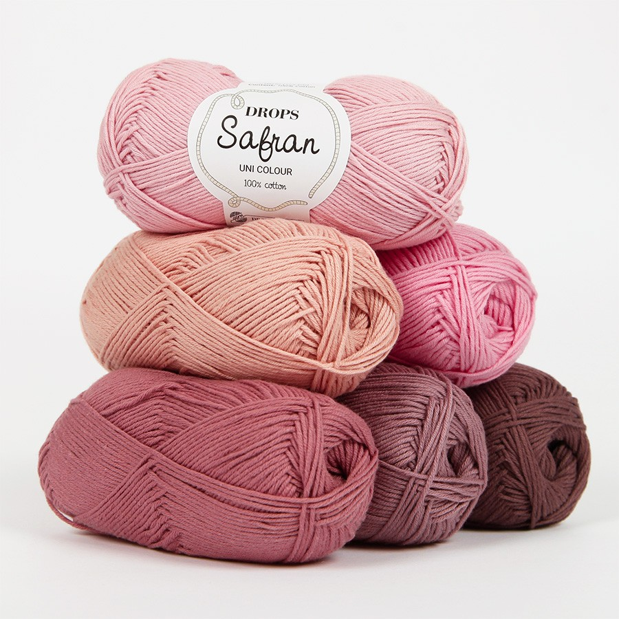 Drops Safran- Gomitolo Cotone Malva