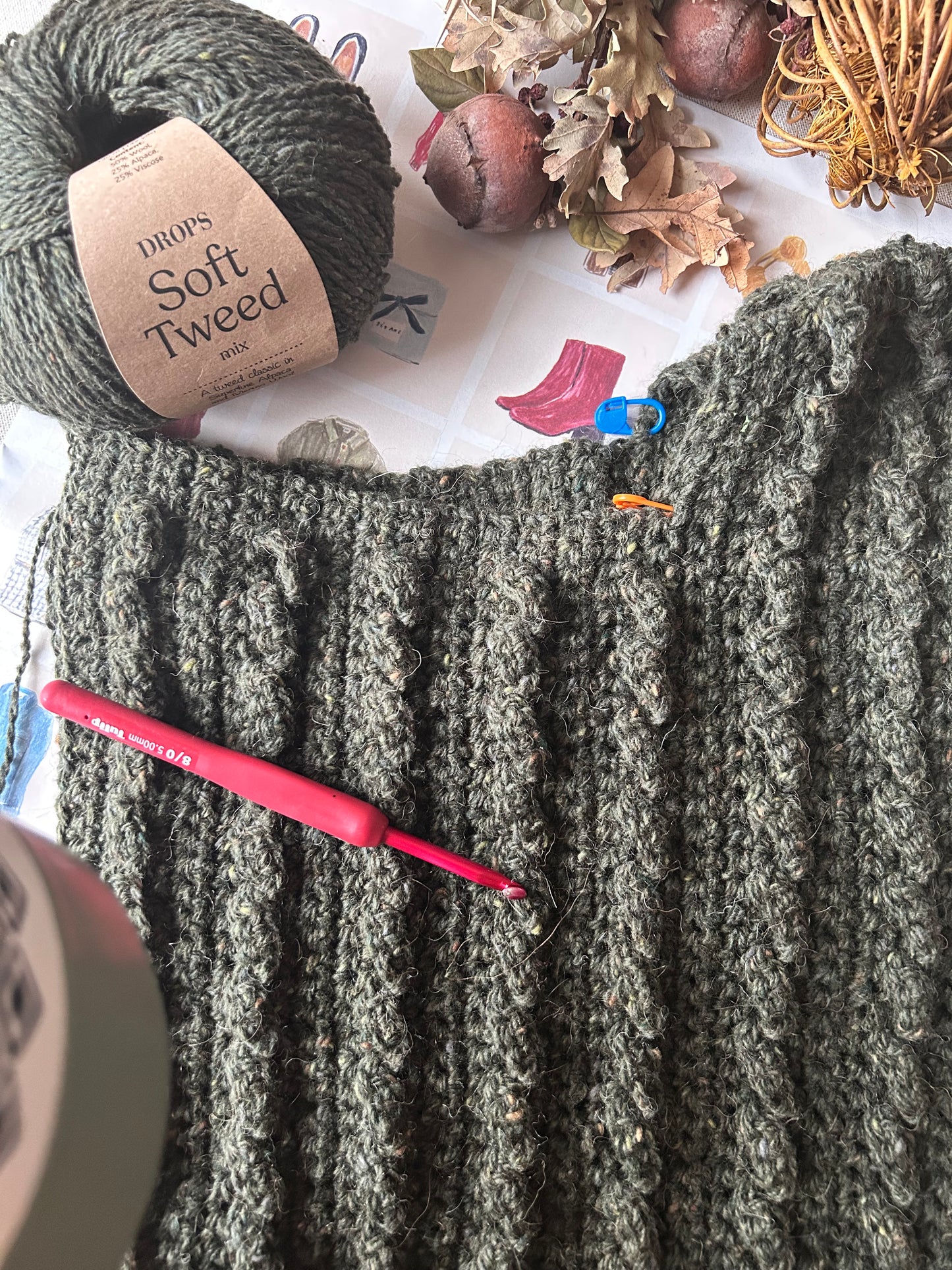 SCHEMA UNCINETTO MAGLIONE PIERRE