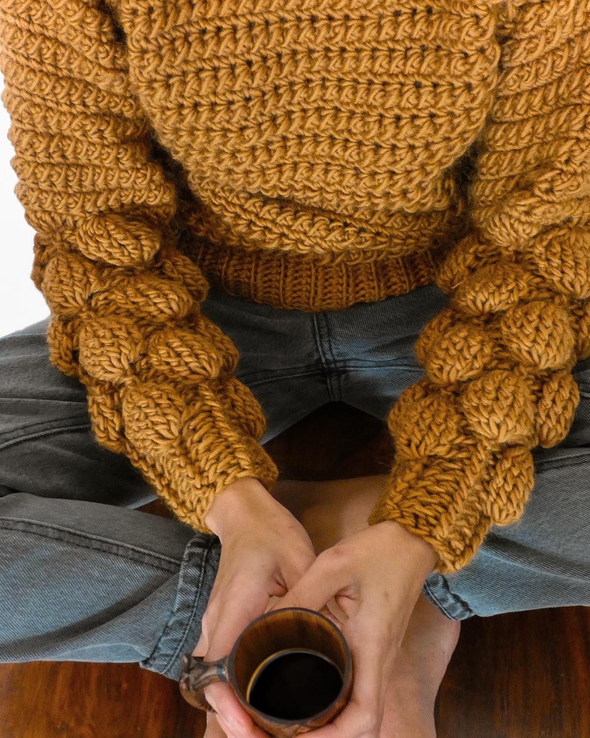 Patrón de crochet POPPY SUETER