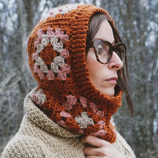 BALACLAVA GRANNY SQUARES CROCHET PATTERN