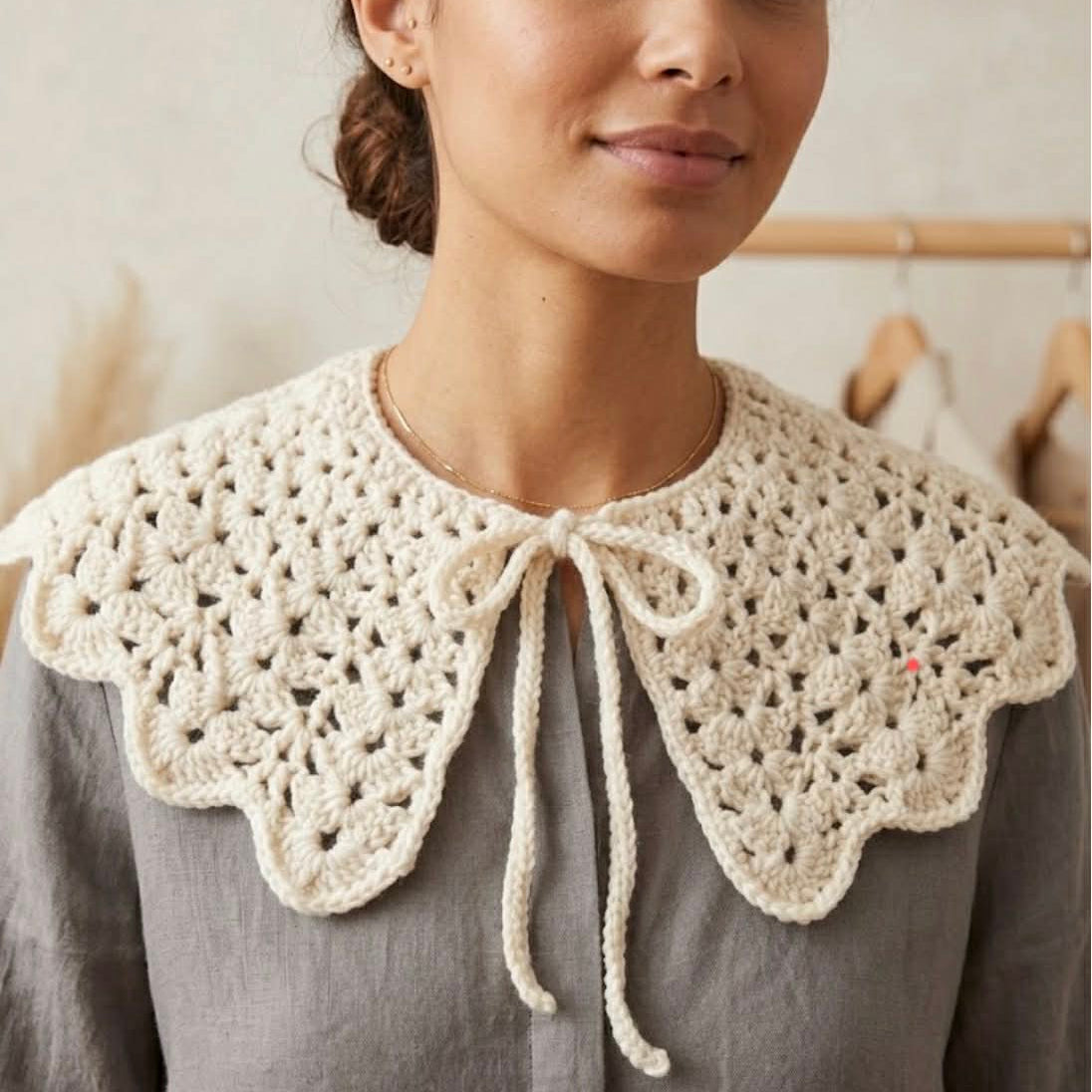COLLETTO CROCHET NORA (Campione)