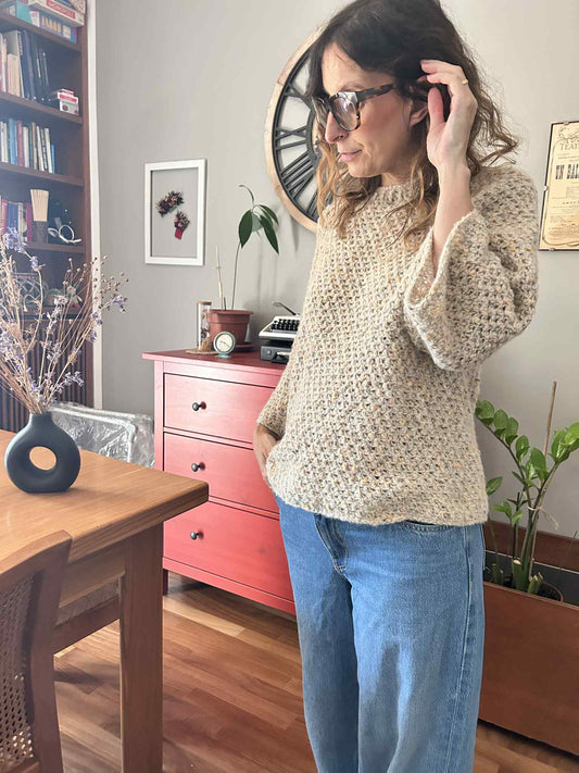 PATRÓN GIORGIA CROCHET - Patrón Suéter Nórdico