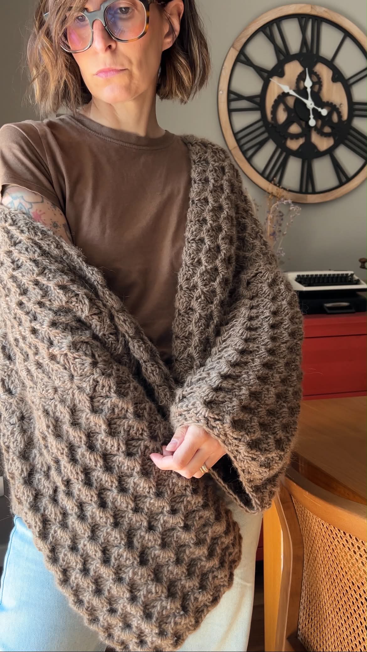 SCHEMA UNCINETTO GRETA CARDIGAN