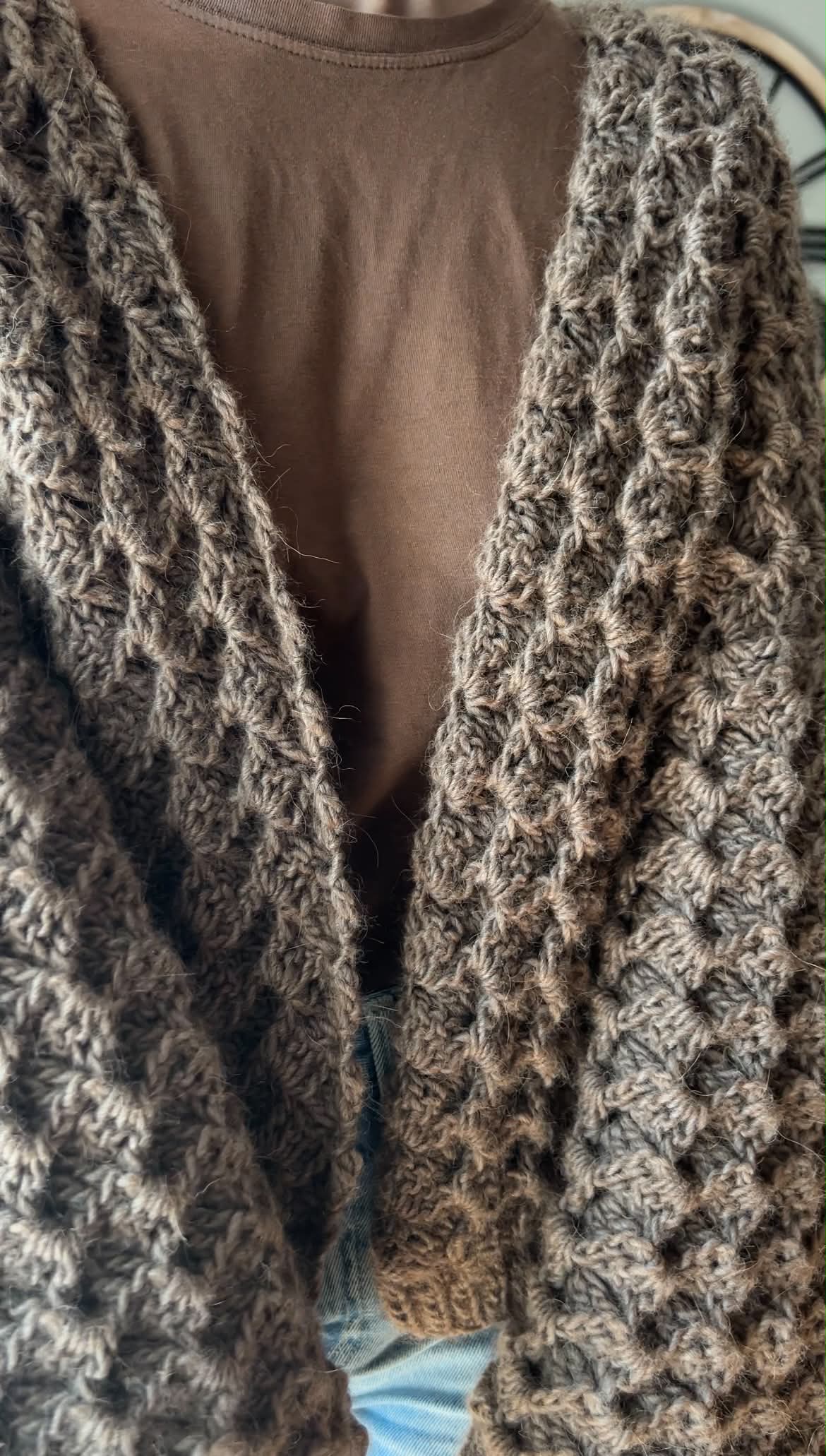 SCHEMA UNCINETTO GRETA CARDIGAN
