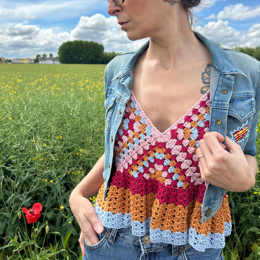 TOP ROSE CROCHET PATTERN
