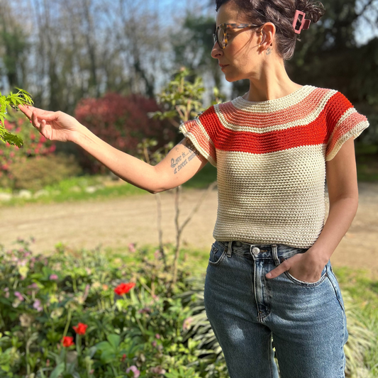 TOP ALMA CROCHET PATTERN - Modern Style