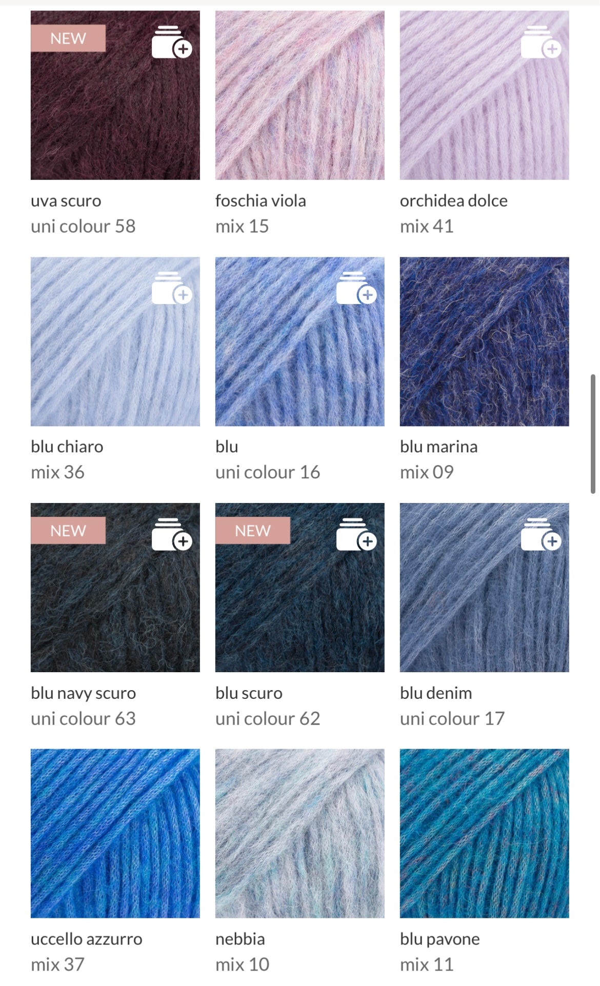 KIT UNCINETTO MAGLIA GRANNY-Include filato PREMIUM+ Schema PDF- Livello facile