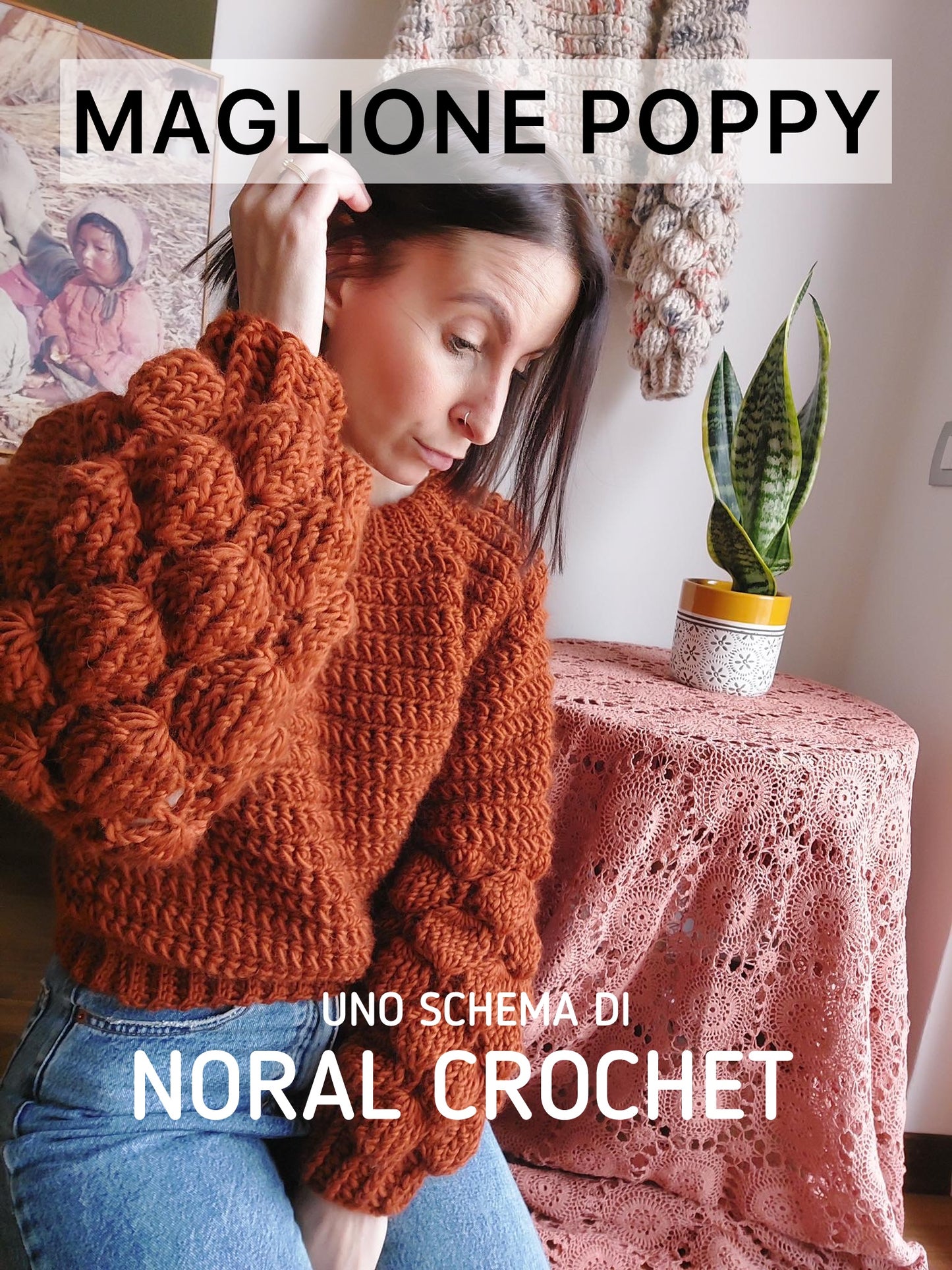 Patrón de crochet POPPY SUETER