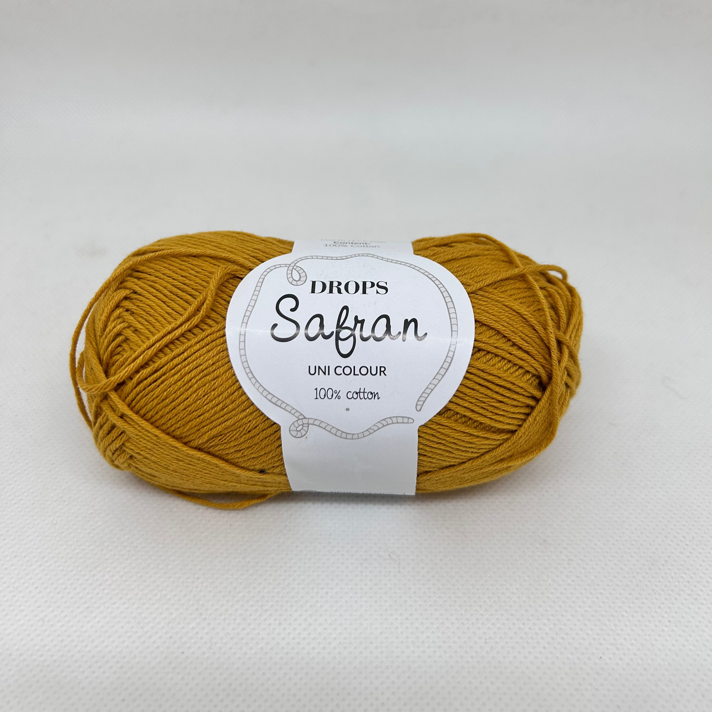 Drops Safran- Gomitolo Cotone Senape