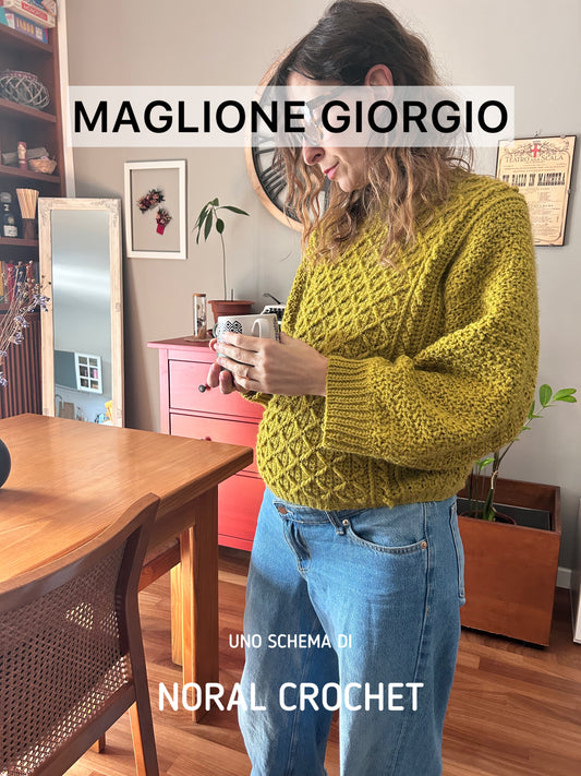 SCHEMA UNCINETTO MAGLIONE GIORGIO