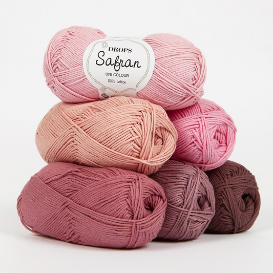 Drops Safran- Gomitolo Cotone Malva